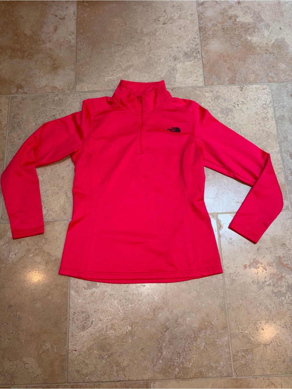 The North Face Women’s Vibrant Pink Half-Zip Pullover